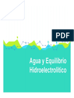 Agua y Equilibrio Hidroelectrolítico