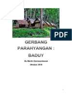 Gerbang Parahyangan Baduy