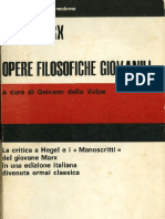 Marx-Opere Filosofiche Giovanili-Editori Riuniti (1977)