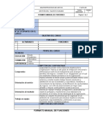 F-GTH-03 Formato para Descripción de Funciones, Perfiles y Competencias Laborales