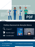 Política Nacional de Atenção Básica 