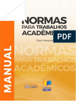 Manual de Normas para Trabalhos Acadêmicos UNIDA TCC