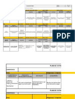 Plan de Estudios Comprensión Lectora 2019