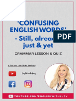 Grammar Lesson & Quiz: Click On The Links Below