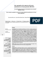 Valor Económico Agregado en Las Empresas Del Sector Industrial Manufacturero de Cúcuta Periodo 2008-2012