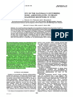 High Affinity of The Naturally-Occurring Biflavonoid, Amentoflavon, To Brain Benzodiazepine Receptors in Vitro