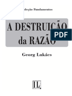 Lukacs - A Destruição Da Razão