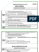 ACTIVIDADES A DESARROLLAR DE LA SEMANA DEL 6 AL 10 DE DICIEMBRE PARA PASAR A PDF