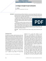 A Parametric Study on Fatigue Strength of Spot Weld Joints