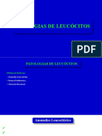 Patologias dos leucócitos: anomalias e doenças
