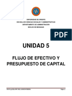 Unidad 5. Presupuesto de Capital PDF
