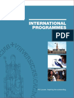 International Programmes: Learn More