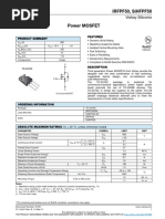 Irfpf50, Sihfpf50: Vishay Siliconix