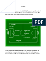 Football Pitch Markings and Rules