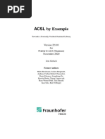 ACSL by Example