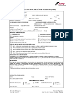 Certificado de Aprobación de Muestras (PSW) : Powertrain Technologies