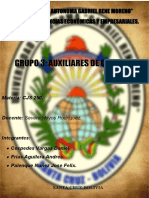 Auxiliares de comercio - Grupo 3