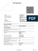 UK Visas & Immigration: Personal Information