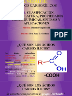 Ácidos Carboxílicos