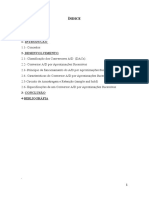 Classificação e Funcionamento do Conversor A/D por Aproximações Sucessivas