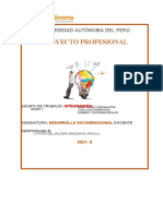 Proyecto Profesional Grupo Avance de La Segunda Parte