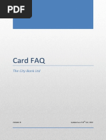 Card FAQ: The City Bank LTD