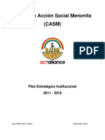 Plan Estratégico CASM 2011 - 2016 .Doc Version Final