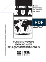 583 Livro Na Rua 26 Conceito Versus Ideologia em Rel Reimpressao