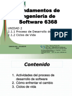 02proceso - ISW U2 2.1 - 2.2 Procesos de Desarrollo y Ciclos Vida