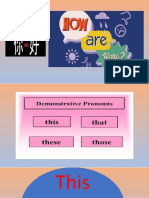 Demonstrative Pronoun