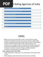 Top Credit Rating Agencies of India