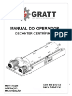 GMT 470 EVO G3 Back Drive CM - Operator's Manual - PT - BR