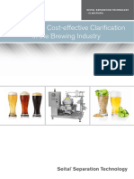 SPX - Efficient and Cost-Effective Clarification in The Brewing Industry - Brochure