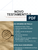 Novo Testamento II - Aula 2