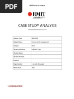 Case Study Analysis: RMIT University Vietnam