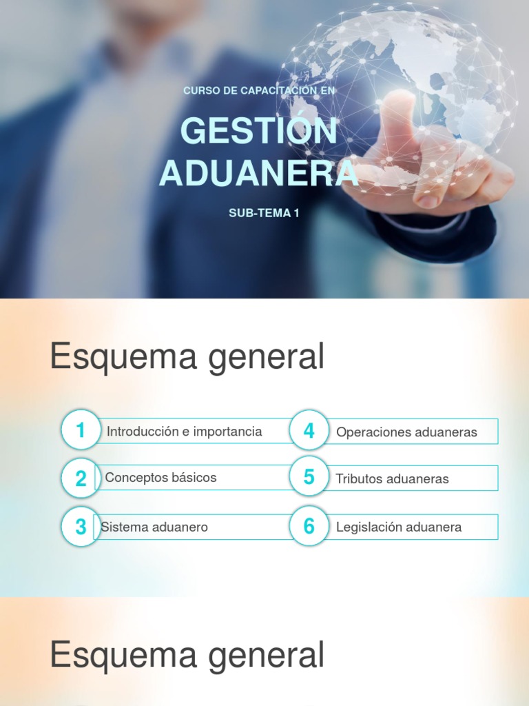 Mod1 Gestion Aduanera Pdf Aduana Exportaciones