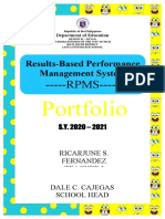 Results-Based Performance Management System: - RPMS