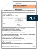 Matemática - JUNHO - 9ano - Alunos