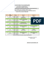 Jadwal PAT SMA PDF