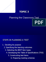 HMEF5053 Topic 3 Planning The Classroom Test