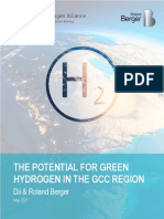The Potential For Green Hydrogen in The GCC Region: Dii & Roland Berger