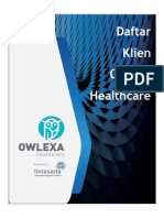 Surat Informasi Daftar Klien Owlexa Healthcare 17 Nov 2021