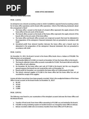 Home Office and Branch Prac 2 2020 1