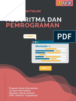 Modul Algoritma Dan Pemrograman IF - Agustus 2021