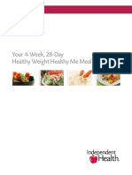 1 Month Meal Plan