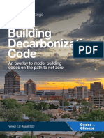 Building Decarbonization Code: An Overlay To Model Building Codes On The Path To Net Zero