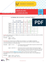 A Mesurer Des Longueurs - Convertir Des Longueurs