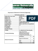 European University of Bangladesh - IPE 402 Lab Manual