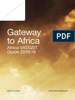 Gateway To Africa: Africa VAT/GST Guide 2018-19