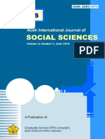 Impact of Special Autonomy on Regional Economic Growth Convergence in Aceh